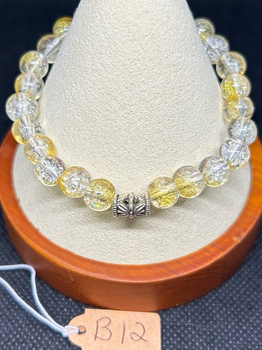 Pale Yellow Stretch Bracelet
